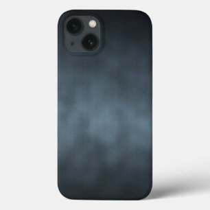 Steel Gray Gothic Ombre Background Art iPhone 13 Case