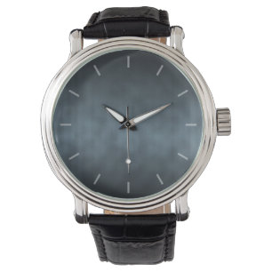 Steel Gray Gothic Ombre Background Art Watch