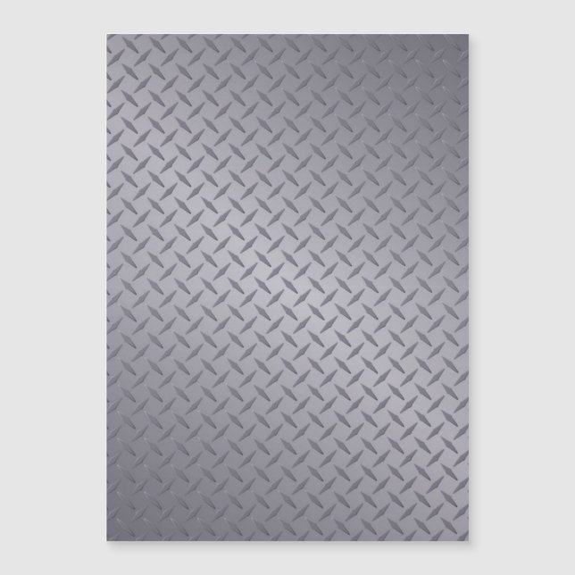 Steel Grey Diamond Plate (Front)