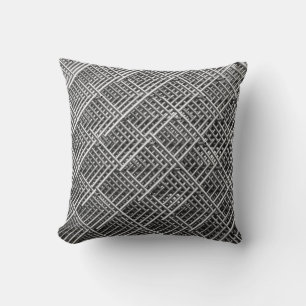 Steel Grid Industrial Mesh Pattern Cushion