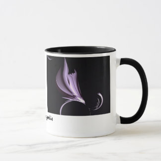 Steel Magnolia Abstract  Coffee Mug