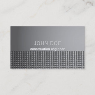 Steel Metal Effect Business Card