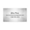Steel Metal Look Business Cards