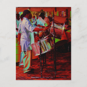 Steel Pan Drummer SD0104 Postcard