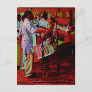 Steel Pan Drummer SD0104 Postcard