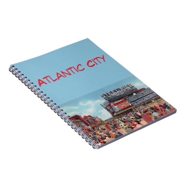 Steel Pier - Atlantic City Notebook (Right Side)