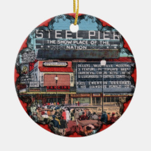 Steel Pier - Atlantic City Victorian Ornament