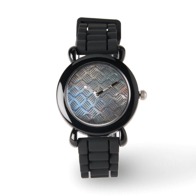 Steel Plate Pattern Watch (Front)