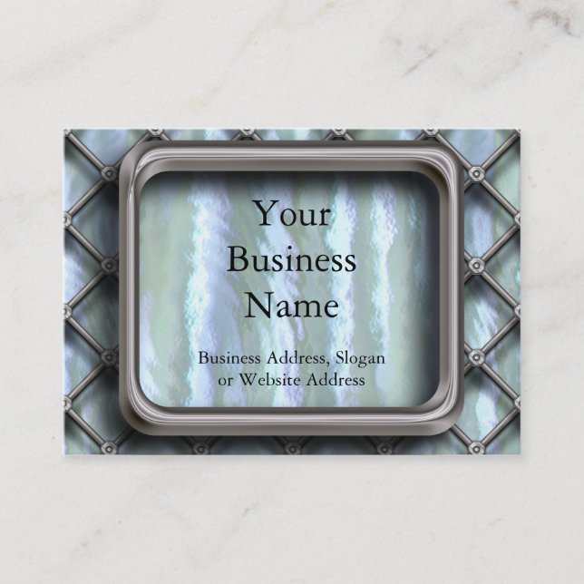 Steel Pool Fencing Business Card (Front)