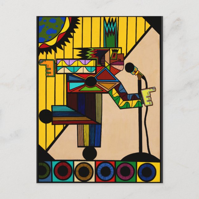 "Steel Pulse" by Ruchell Alexander Postcard (Front)