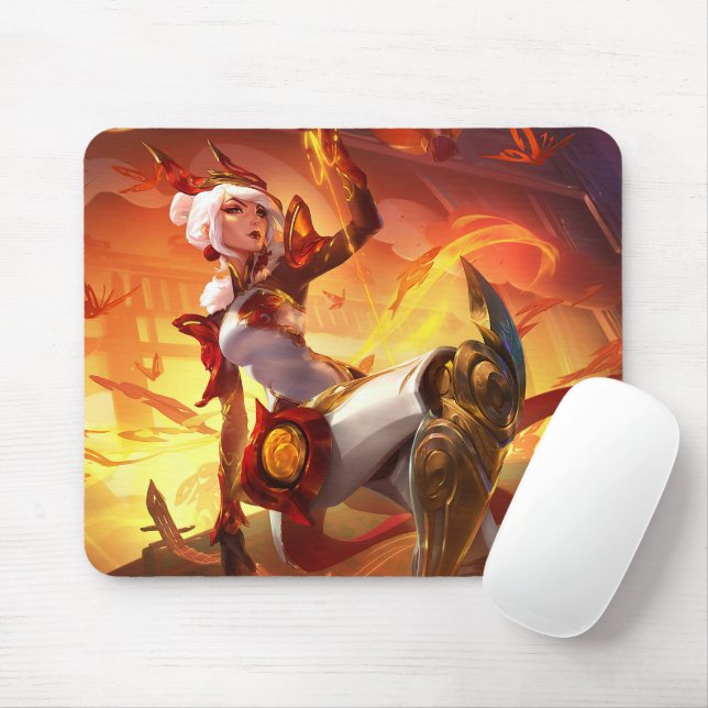 Steel Shadow Gaming Mousepad | Precision Blade Pad (With Mouse)