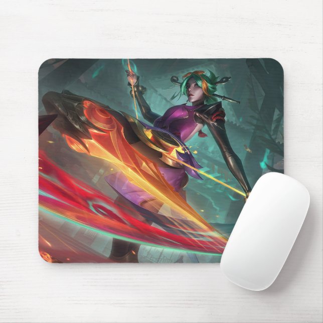 Steel Shadow Gaming Mousepad | Precision Blade Pad (With Mouse)