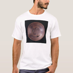 Steel shield with intricate gold decoration T-Shirt