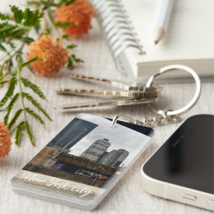 Steel & Sky NYC Key Ring