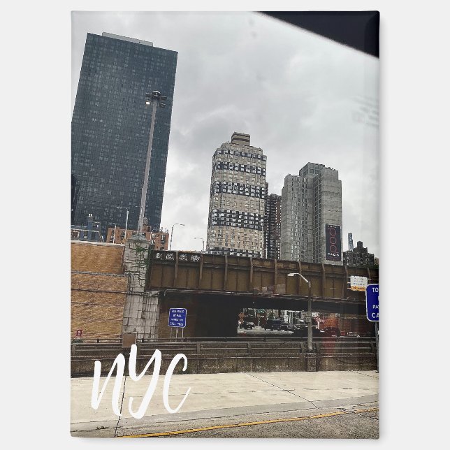 Steel & Sky NYC Magnet (Front)