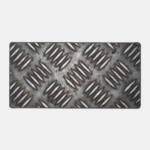 Steel surface desk mat