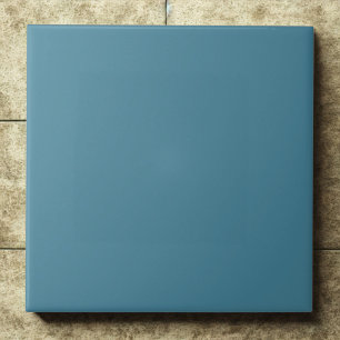 Steel Teal #468499 Modern Cool Interior Accent Ceramic Tile