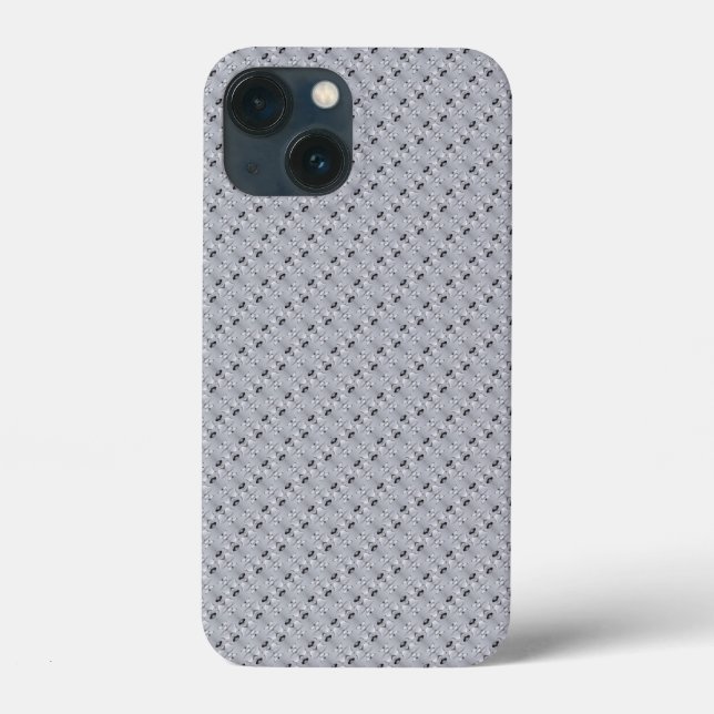 Steel with water drops pattern Case-Mate iPhone case (Back)