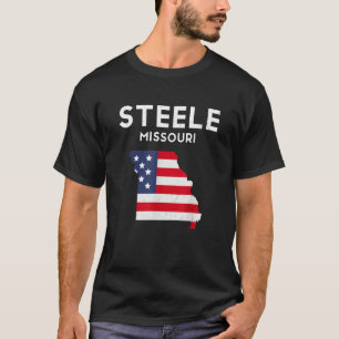 Steele Missouri USA State America Travel Missouria T-Shirt