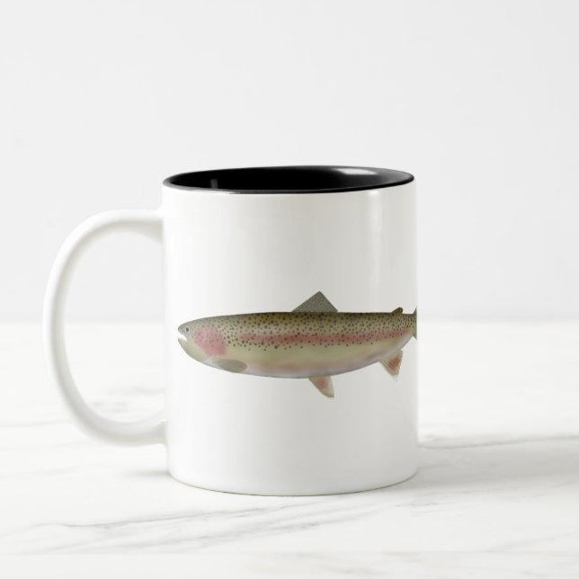Steelhead - Spawn Phase Two-Tone Coffee Mug (Left)