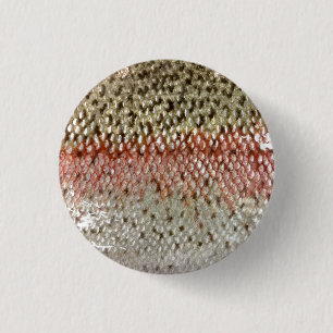 Steelhead Trout 3 Cm Round Badge