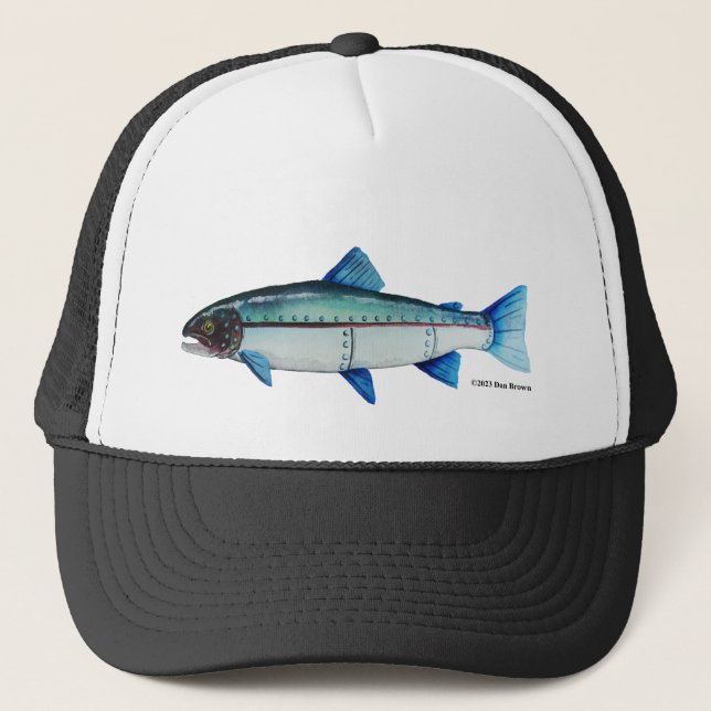 Steelhead Trout; Baseball Hat (Front)