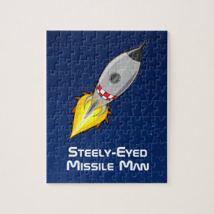 Steely-Eyed Missile Man Jigsaw Puzzle