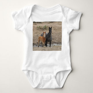 Steens Wild Horse Baby Bodysuit