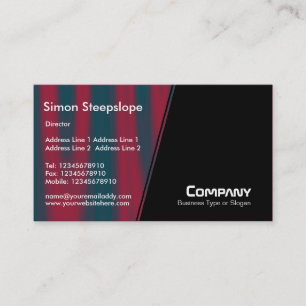 Steep Slope - Drapery 02 Business Card