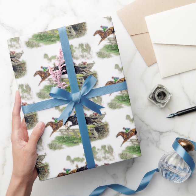 "Steeple Chase" Wrapping Paper (Gifting)