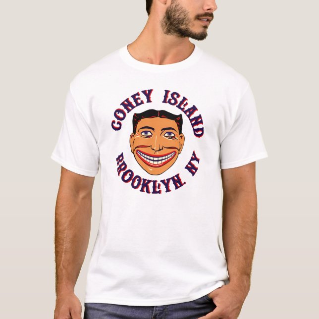 Steeplechase Jack Coney Island Brooklyn T-Shirt (Front)