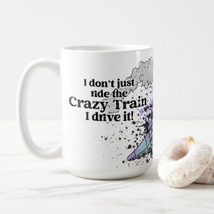 Steer the Crazy Train Coffee Mug