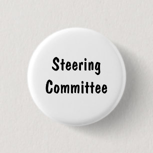 Steering Committee 3 Cm Round Badge