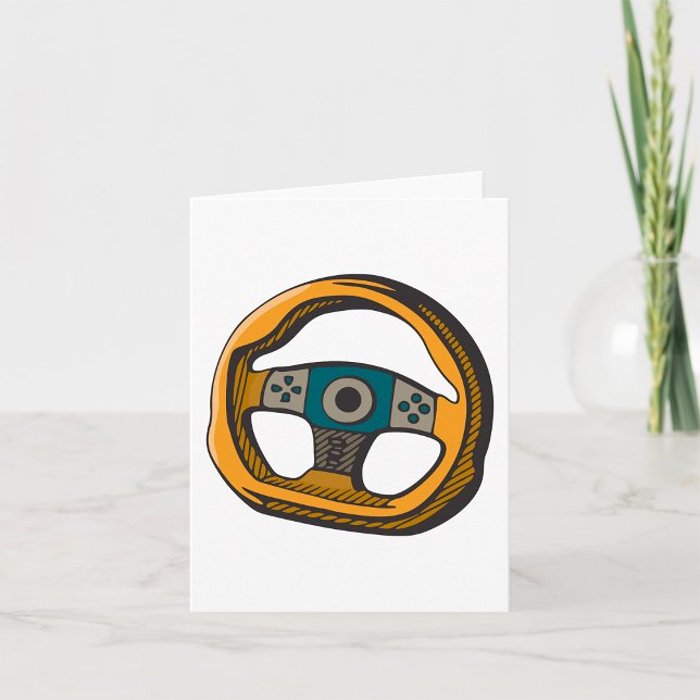 Steering Wheel Card (Creator Uploaded)