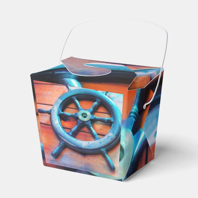 Steering Wheel Favour Box (Front Side)