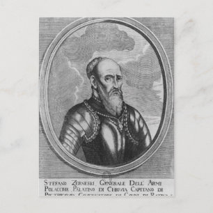 Stefan Czarniecki, Polish general Postcard