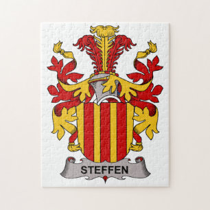 Steffen Family Crest Jigsaw Puzzle