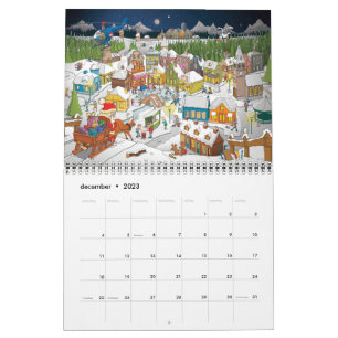 Stef's cartoon calendar