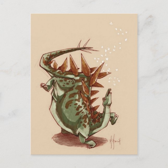 Stego Dance Postcard (Front)