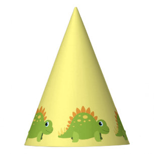 Stegosaurus Dinosaur Birthday Party Hat