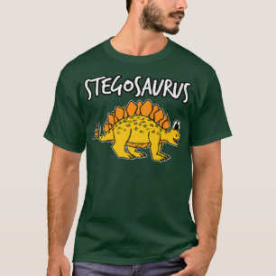 Stegosaurus Dinosaur Kids Paleontologist Fans Of D T-Shirt