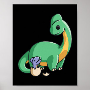 Stegosaurus Dinosaur Small Dino Dinosaur Boys 98 Poster