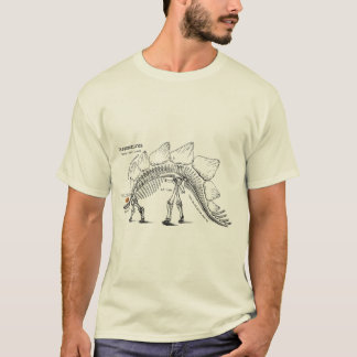 Stegosaurus fossilized skeleton T-Shirt