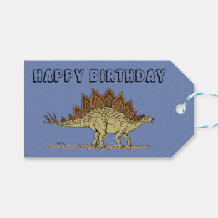 Stegosaurus Gift Tags
