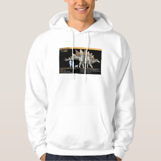 Stegosaurus - Jurassic Dinosaur Biology Hoodie