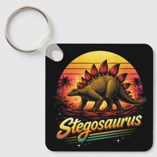 Stegosaurus Key Ring
