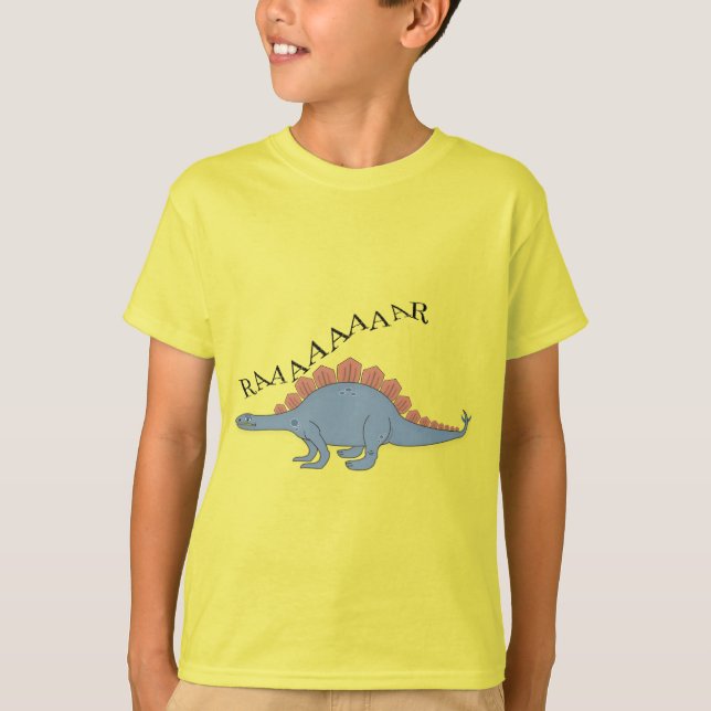 Stegosaurus - Kids' Basic T-Shirt (Front)