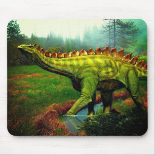 Stegosaurus mouse pad