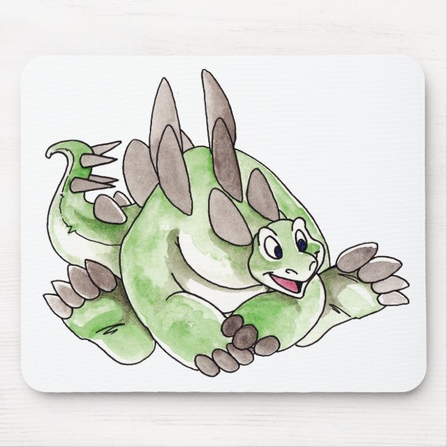 Stegosaurus Mousepad (Front)