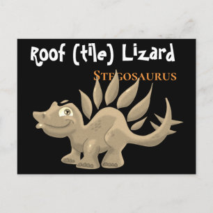 Stegosaurus Postcard